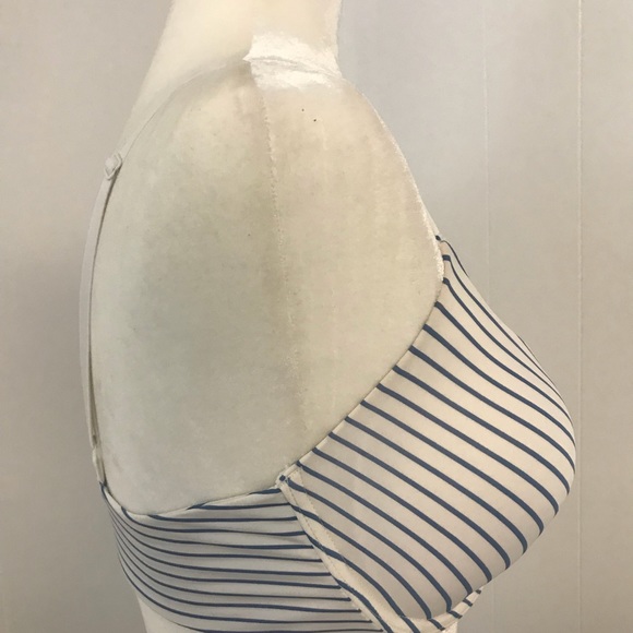 💲Blue and white striped bra - Picture 2 of 8